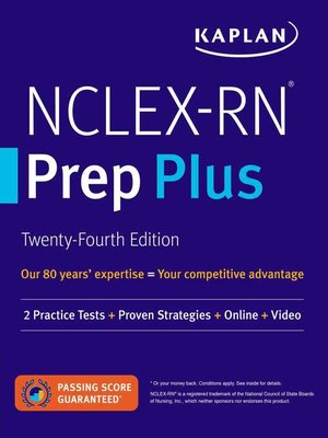 cover image of NCLEX-RN Prep Plus